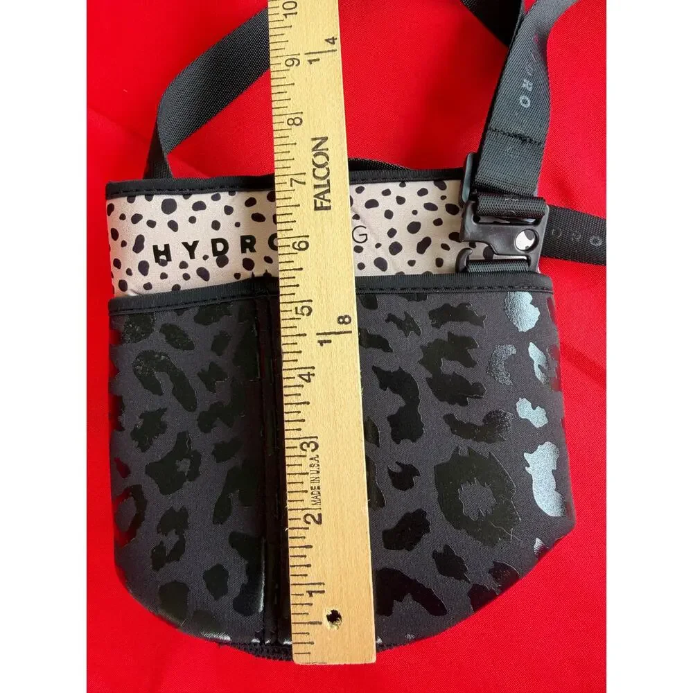 HydroJug Hard-to-Find Black Leopard Double Neoprene Water Bottle Carrier